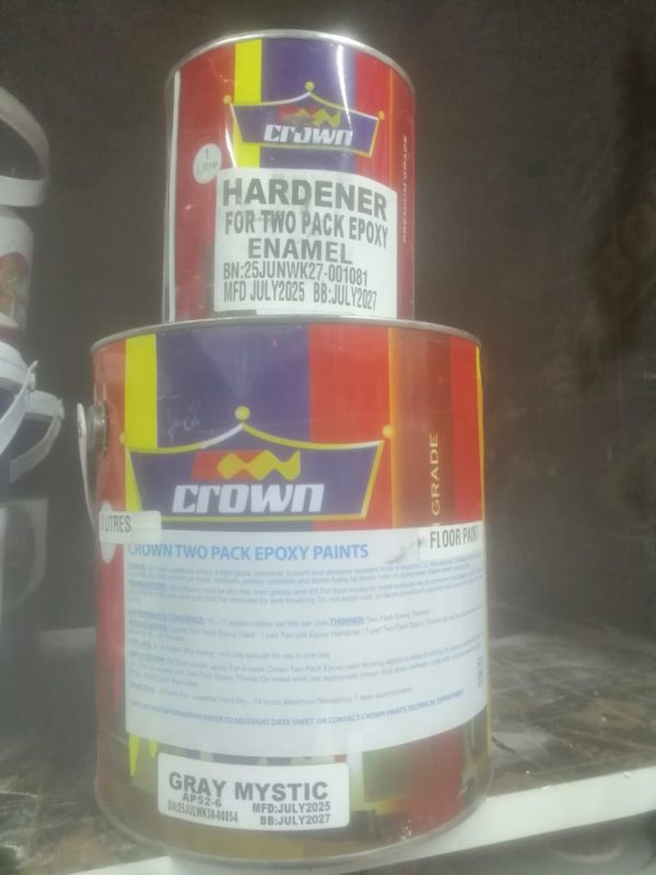Crown Two-Pack Epoxy Floor Paint(4 litres) - Image 3