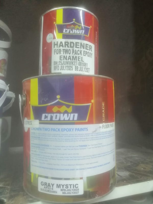 Crown Two-Pack Epoxy Floor Paint(4 litres) - Image 4
