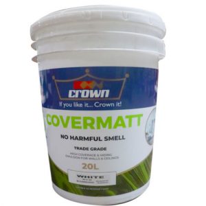 crown covermatt paint