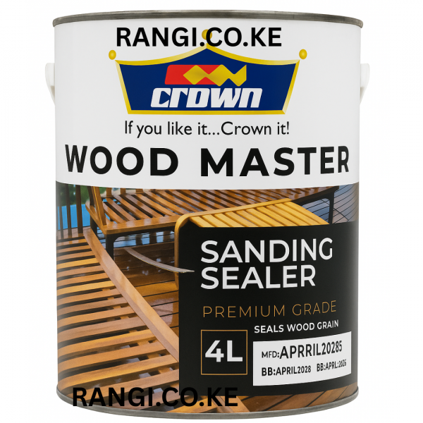 Crown Wood Master Sanding Sealer can for wood finishing