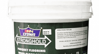 Crown Stronghold Parquet Adhesive: The Ultimate Solution for Strong and Durable Flooring