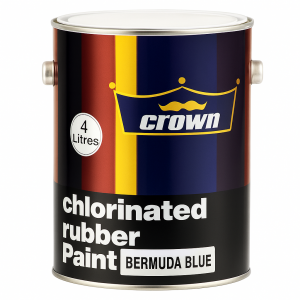chlorinated rubber paint - bermuda blue