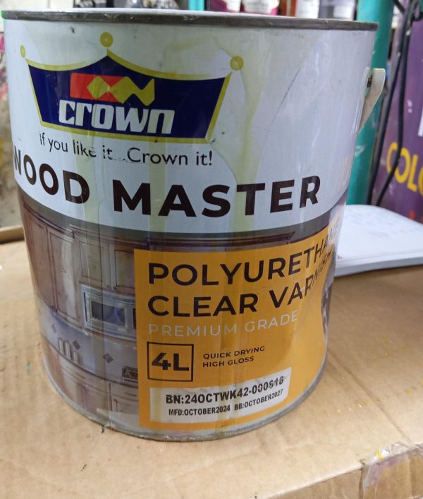 crown master high gloss wood varnish