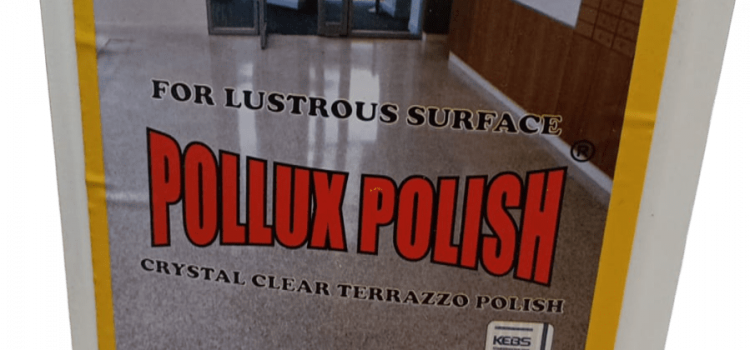 Pollux Crystal Clear Terrazzo Polish Price in Kenya – Where to Buy pollux clear polish - rangi paint store.png