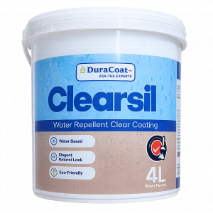 Duracoat Clearsil water repellent clear coating 4-litre bucket