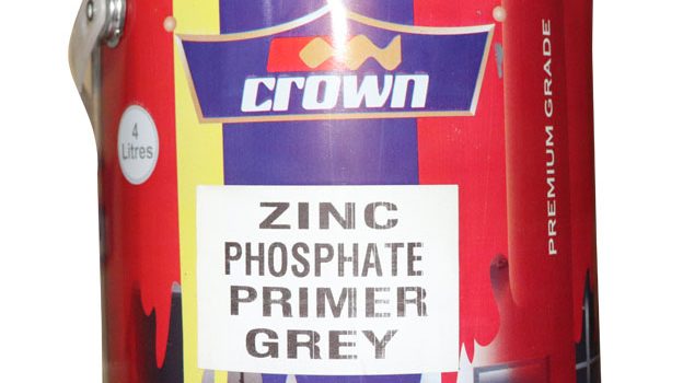 How to Properly Prepare Metal Surfaces: Zinc Phosphate Primer + Crown Aluminium Paint Guide Crown Zinc Phosphate Primer Grey anti-corrosive metal primer – Rangi Paint Store Kenya