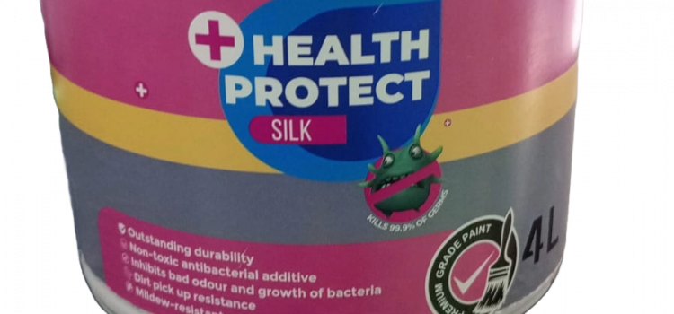 Duracoat Health Protect Silk finish – antimicrobial, washable silk finish interior paint from Rangi Paint Store Kenya.