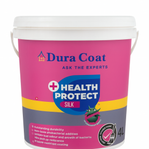 Dura Coat Health Protect Silk paint 4L container – antibacterial interior wall paint