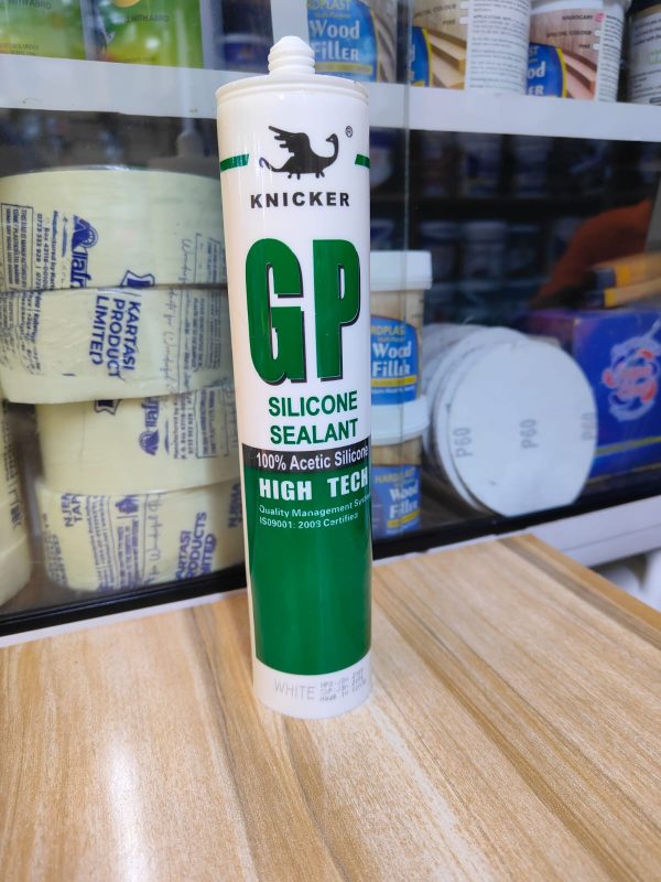 GP Knicker Hi Tech Silicone Sealant tube for professional sealing projects