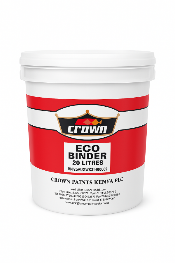 Crown Eco Binder 20 Litres paint binder container from Crown Paints Kenya