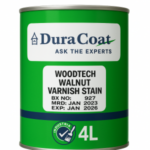 Duracoat WoodTech Walnut Varnish Stain – Rich Walnut Finish for Wood
