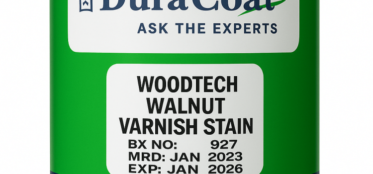 Transform Your Woodwork with Mahogany, Dark Oak, and Walnut WoodTech Varnish Paints β Available at Rangi Paint Store Duracoat WoodTech Walnut Varnish Stain β Rich Walnut Finish for Wood