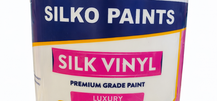Silko Paints Silk Vinyl premium interior paint bucket with luxury silky finish