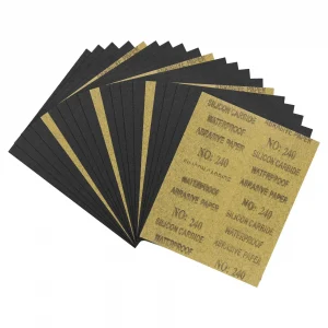 P240 sandpaper sheet/cloth super extra fine grit for ultra-smooth surface finishing and polishing in Kenya
