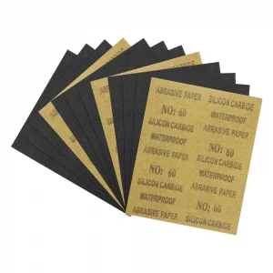 P60 sandpaper sheet/cloth medium grit for smooth sanding and surface preparation in Kenya