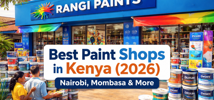 Best Paint Shops in Kenya (2026) β Nairobi, Mombasa & More Paint shops in Kenya showing different paint stores and color options in Nairobi