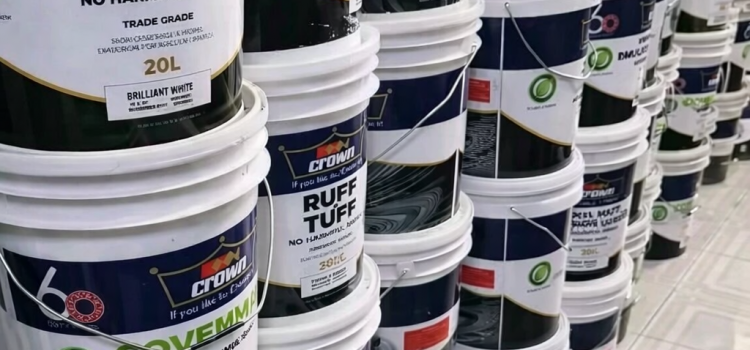 Best exterior paints in Kenya showing durable finishes on walls, metal gates, and outdoor surfaces