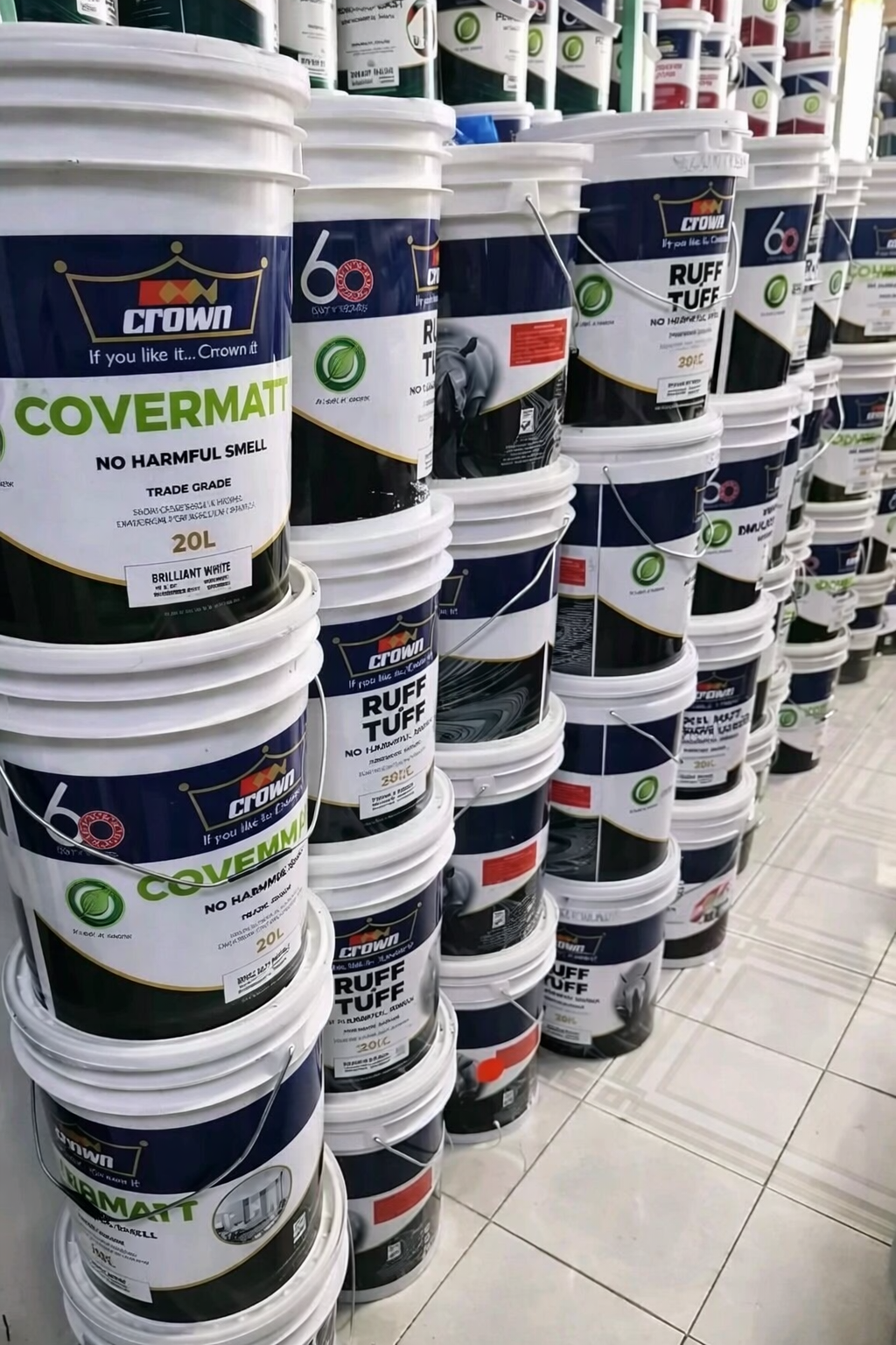 Best exterior paints in Kenya showing weatherproof finishes on walls and metal gates
