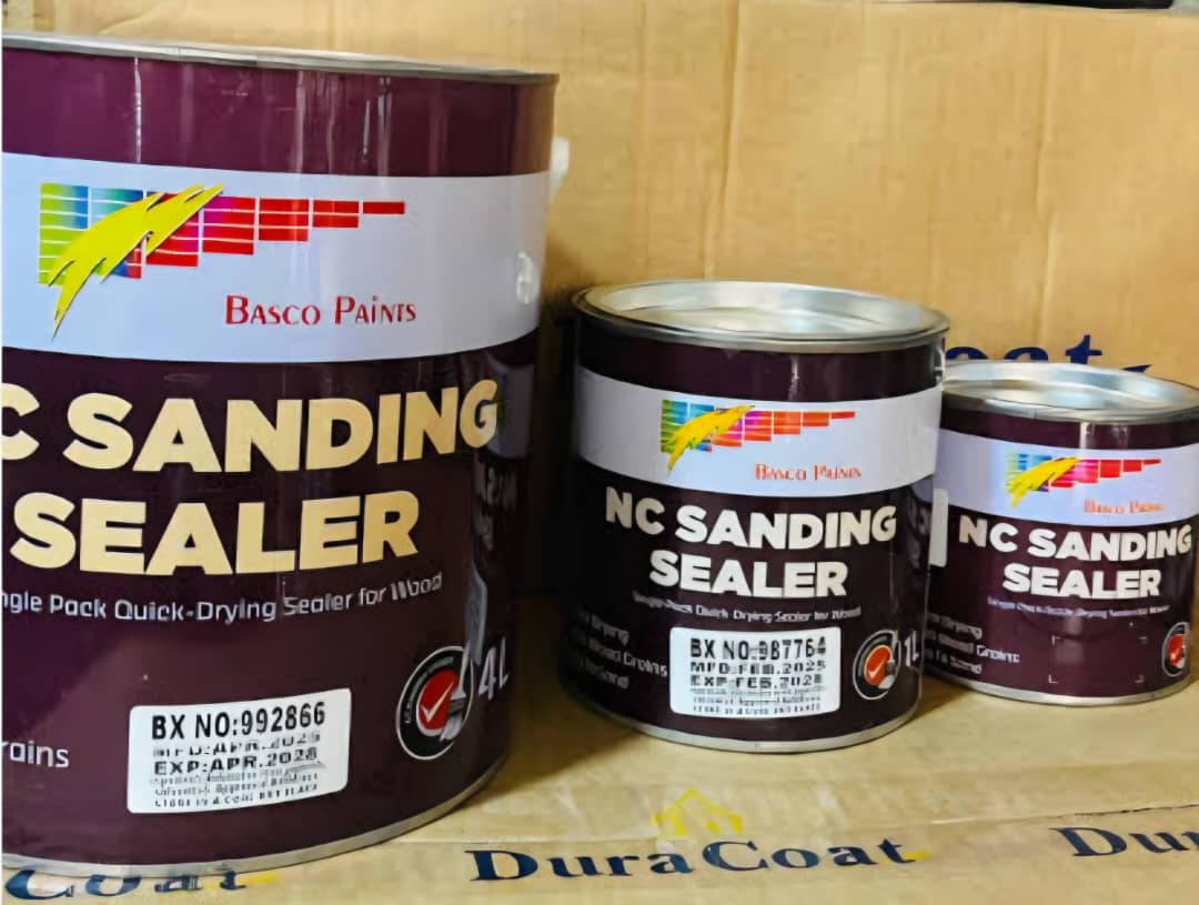 Duracoat Basco sanding sealer for wood finishing in Kenya