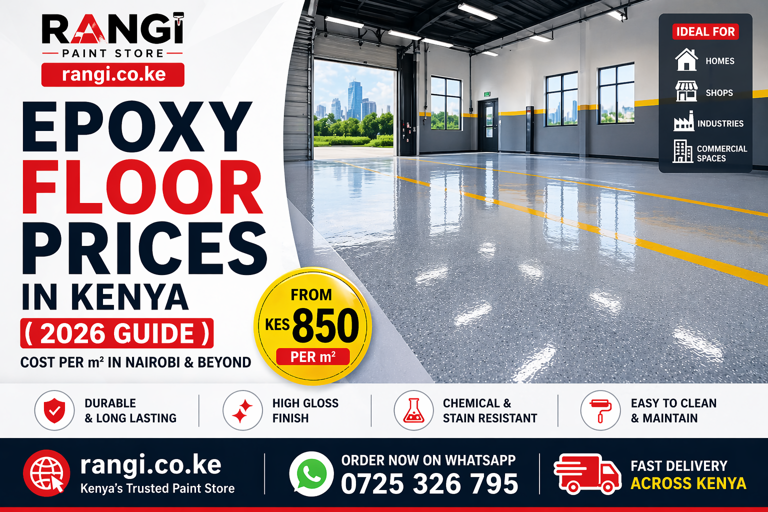 Epoxy floor prices in Kenya Nairobi cost per square meter epoxy flooring Kenya