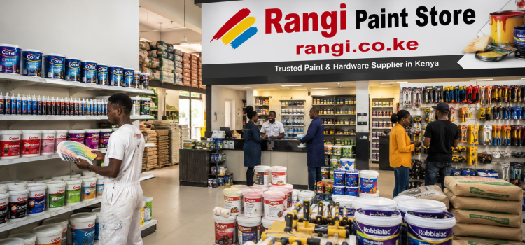 Best hardware stores in Kenya Nairobi paint shop with paints waterproofing products tools and construction supplies