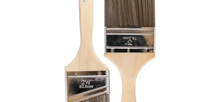 3 inch paint brush used for wall painting, wood finishing, and general construction work in Kenya