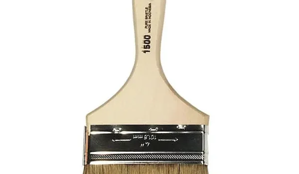 4 inch paint brush used for wall painting and large surface coverage in Kenya