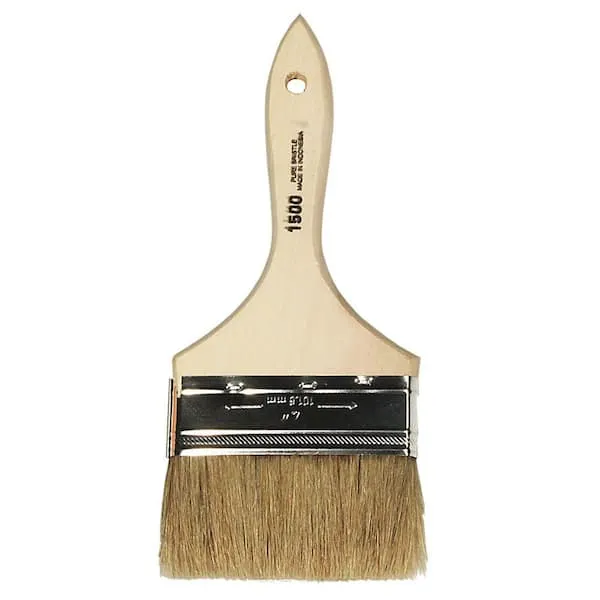 4 inch paint brush used for wall painting and large surface coverage in Kenya