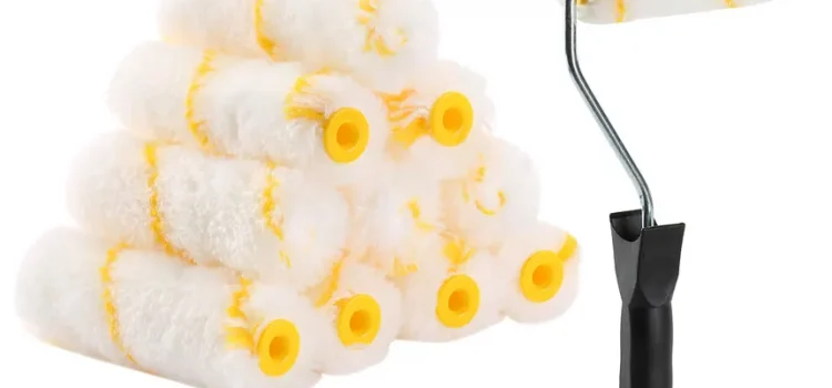 9 Inch Paint Roller Brush Price in Kenya (2026 Buying Guide) 9 inch paint roller brush used for painting large walls in Kenya with smooth emulsion paint application on interior surfaces