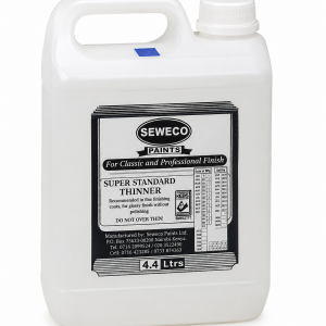 Seweco Super Standard Thinner 4.4 Litres for wood finishes and paint thinning in Kenya